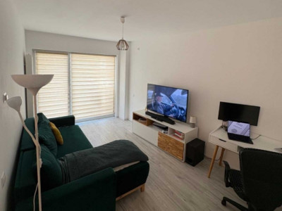 Apartament 2 camere, mobilat, terasa 10 mp, Buna Ziua