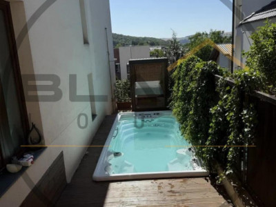 Apartament 3 camere, Lux, Curte +Piscina /jacuzzi /Sauna+Parcare , Cart. Gruia