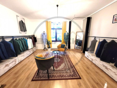 Spatiu de inchiriat, 140 mp,  2 parcari,  zona Piata Cipariu