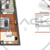 Apartament 2 camere, spatios, mobilat, terasa 14 mp, parcare, Buna Ziua thumb 11