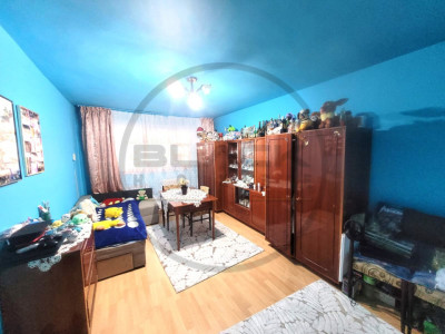 Apartament 2 camere, 54 mp,  balcon, etaj 1, Manastur