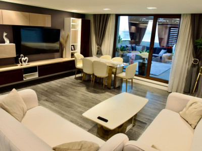 Penthouse 3 camere, SMART, mobilat LUX, terase 36 mp, parcare, Marasti