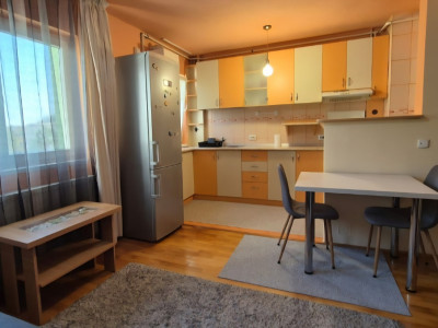 Apartament 2 camere, mobilat, utilat ,balcon, Manastur